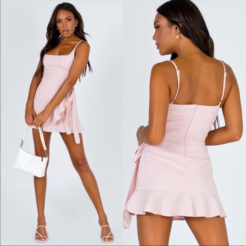 Princess Polly NWT Cottage Hill Mini Dress Sz 12 - Picture 3 of 9